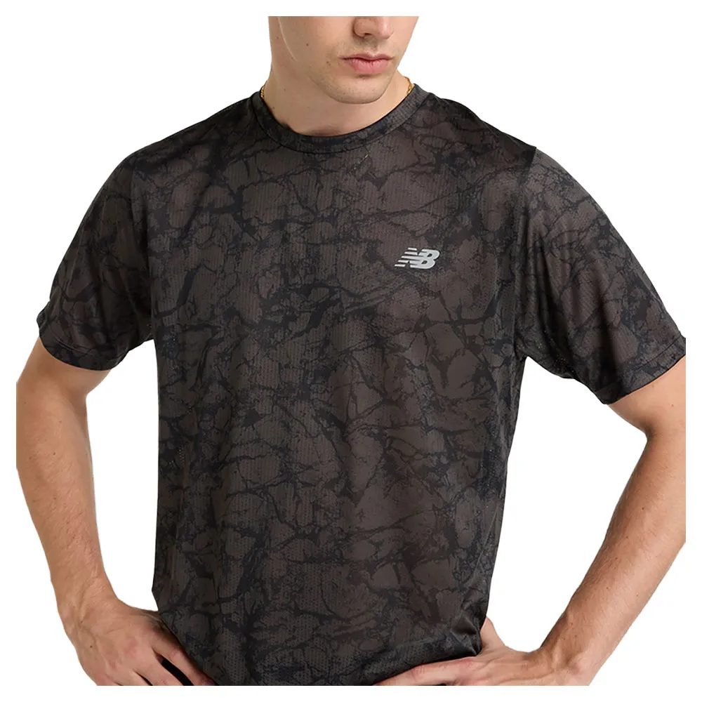 New Balance Athletics Printed T-shirt Med Korta ärmar male