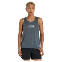 New Balance Athletics Reflective Graphic ärmlös T-shirt male New Balance Athletics Reflective Graphic ärmlös T-shirt male