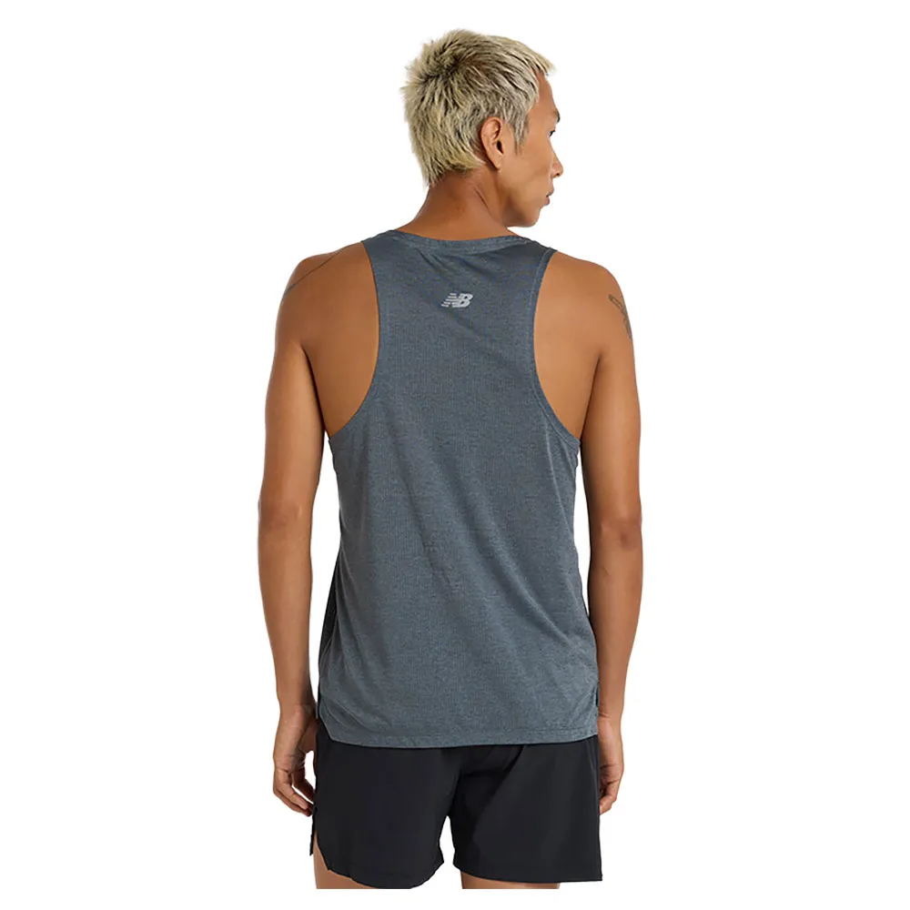 New Balance Athletics Reflective Graphic ärmlös T-shirt male New Balance Athletics Reflective Graphic ärmlös T-shirt male