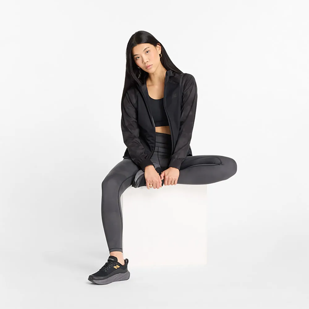New Balance Athletics Reflective Heat 27´´ Leggings Med Hög Midja female New Balance Athletics Reflective Heat 27´´ Leggings Med Hög Midja female