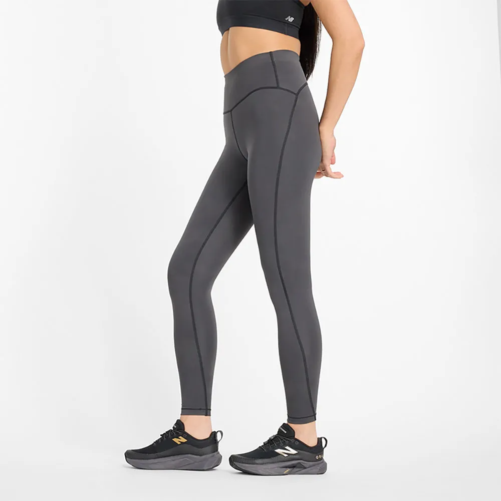 New Balance Athletics Reflective Heat 27´´ Leggings Med Hög Midja female New Balance Athletics Reflective Heat 27´´ Leggings Med Hög Midja female