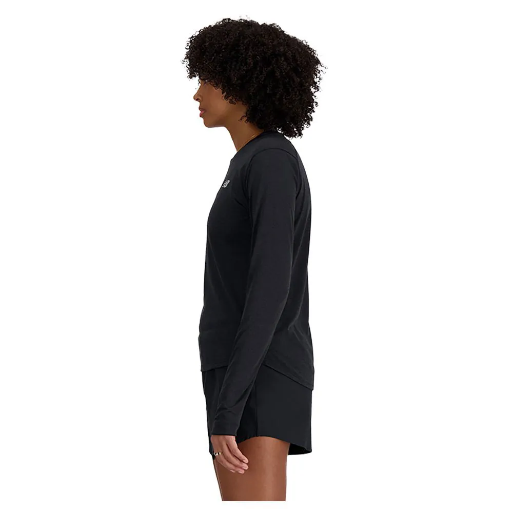 New Balance Athletics T-shirt Med Lång ärm female