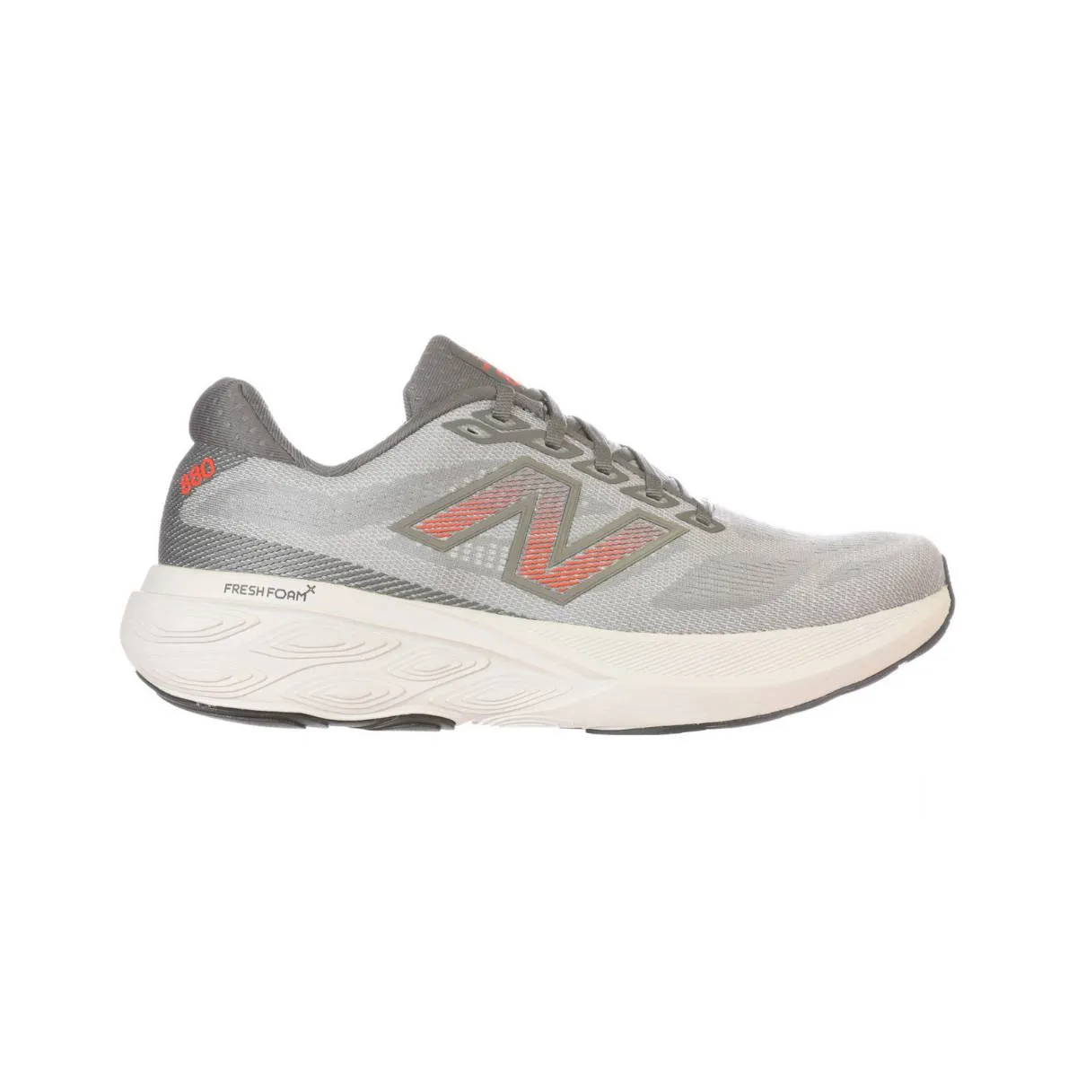New Balance Fresh Foam X 880 v15 AW25 Shoes, Gray Red