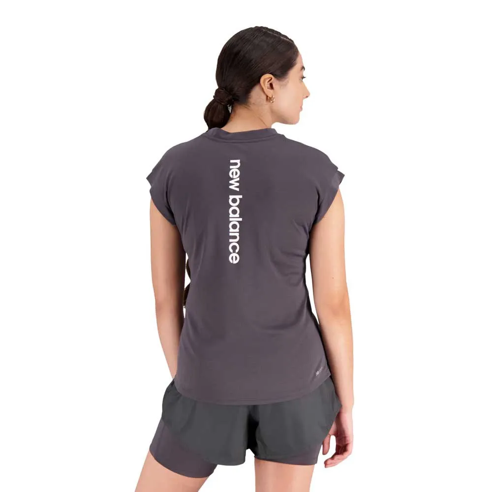 New Balance Impact At N-vent T-shirt Med Korta ärmar female