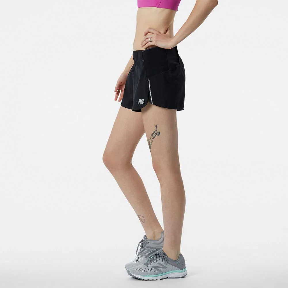 New Balance Impact Run 3´´ Shorts female, Black