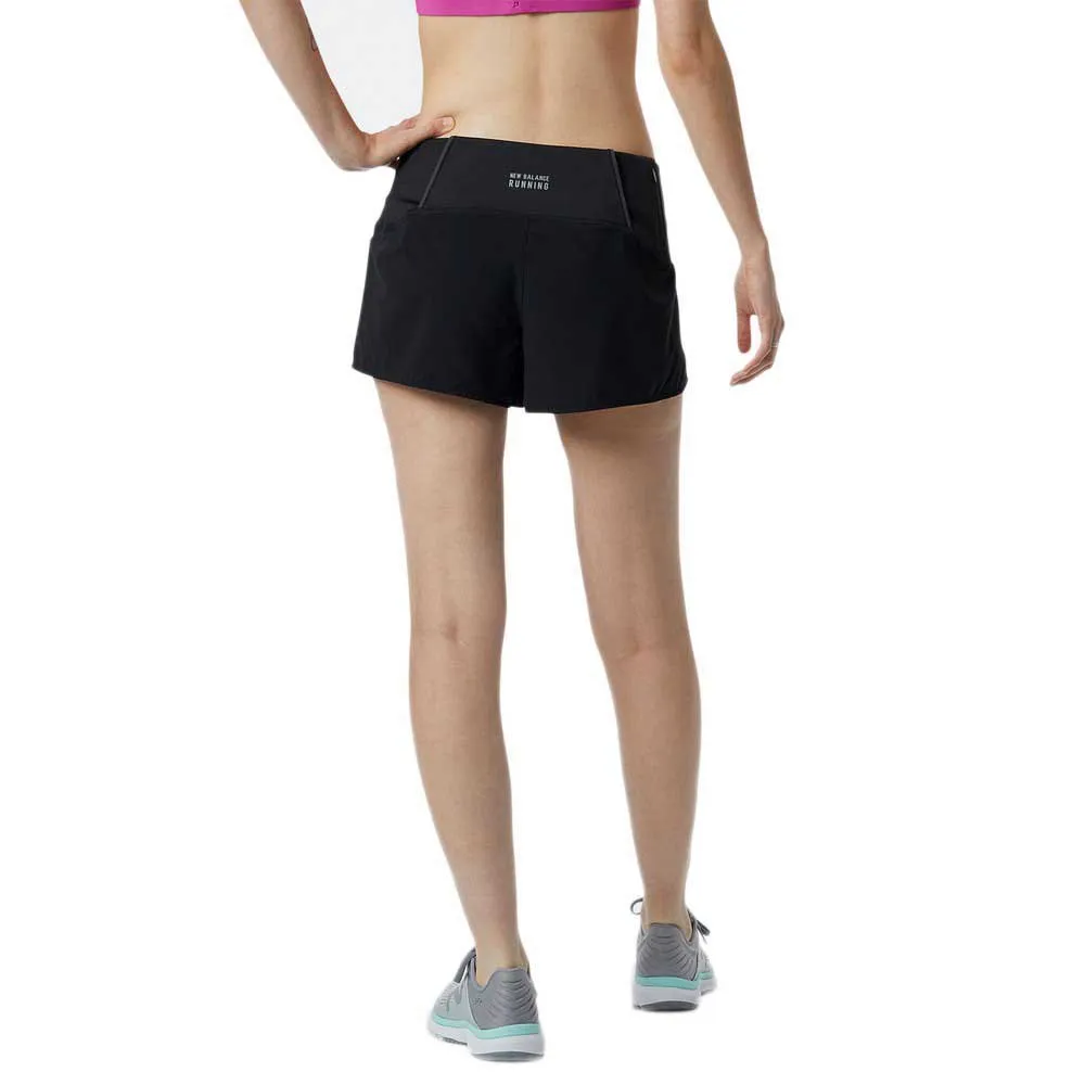 New Balance Impact Run 3´´ Shorts female, Black