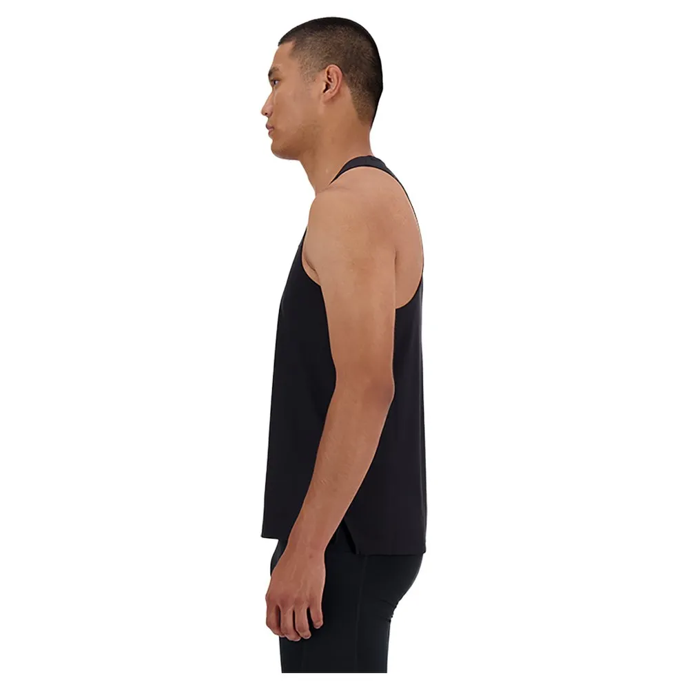 New Balance Jacquard ärmlös T-shirt male New Balance Jacquard ärmlös T-shirt male