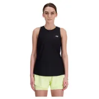 New Balance Jacquard Slim ärmlös T-shirt female