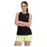 New Balance Jacquard Slim ärmlös T-shirt female