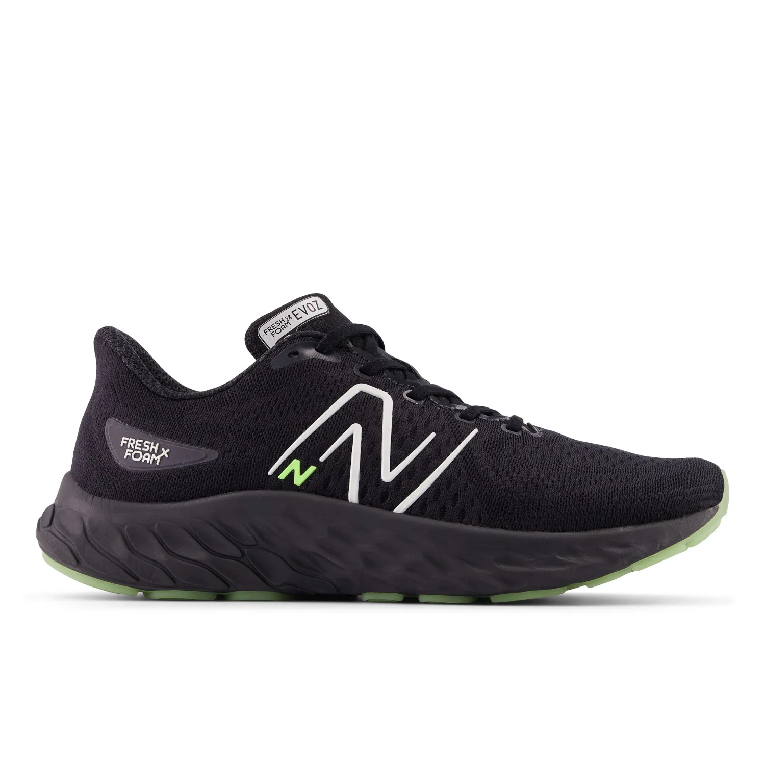 New Balance Men's Fresh Foam Evoz v3, Black New Balance Men's Fresh Foam Evoz v3, Black
