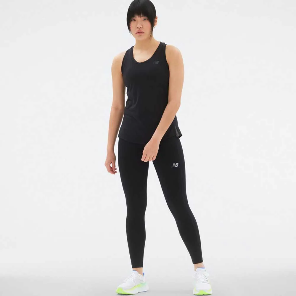 New Balance Q Speed Jacquard ärmlös T-shirt female, Black New Balance Q Speed Jacquard ärmlös T-shirt female, Black