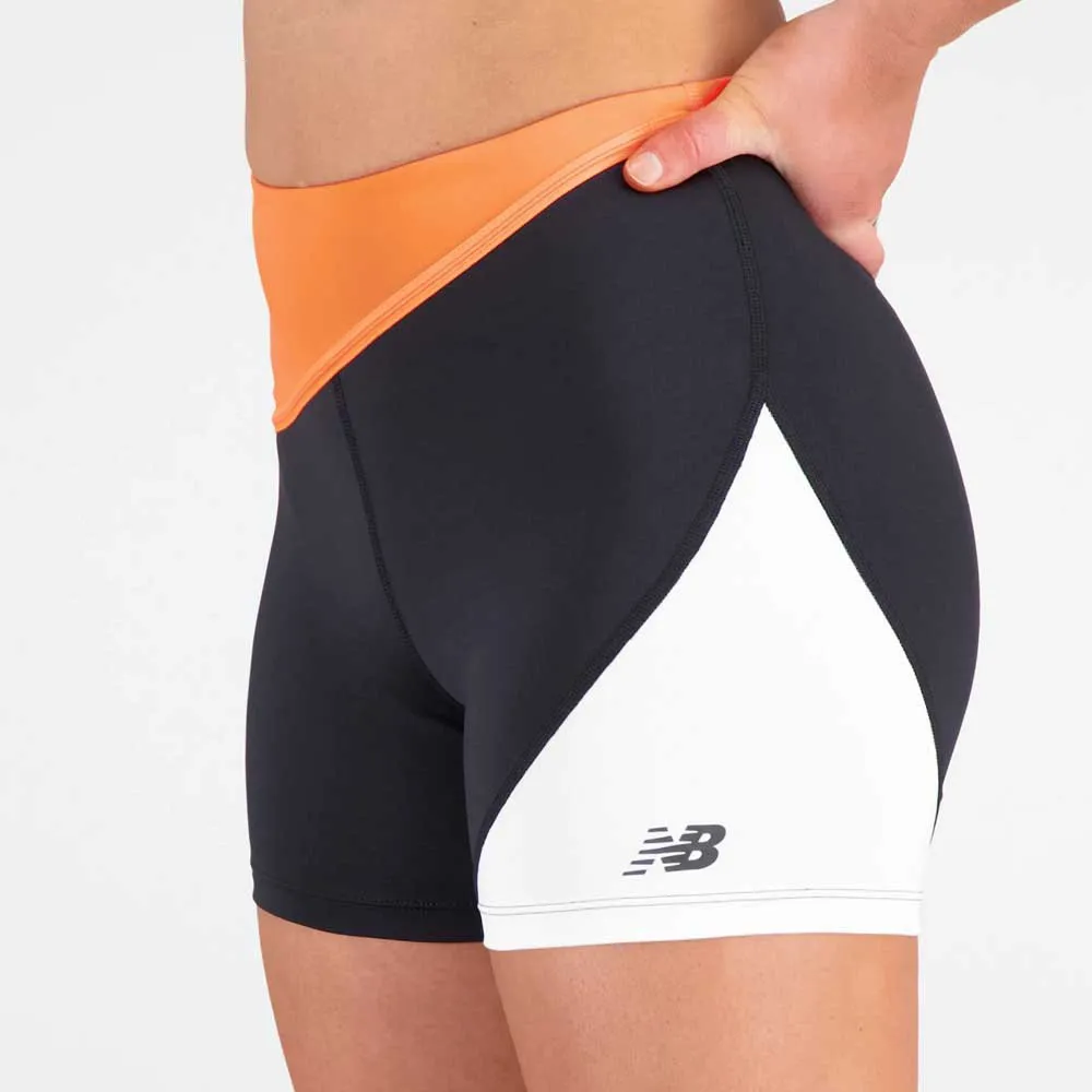 New Balance Q Speed Shape Shield 4´´ Fitted Shorts female