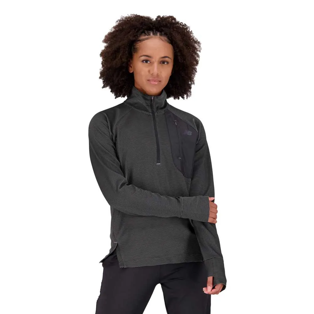New Balance Q Speed Shift Tröja Med Halv Dragkedja female New Balance Q Speed Shift Tröja Med Halv Dragkedja female