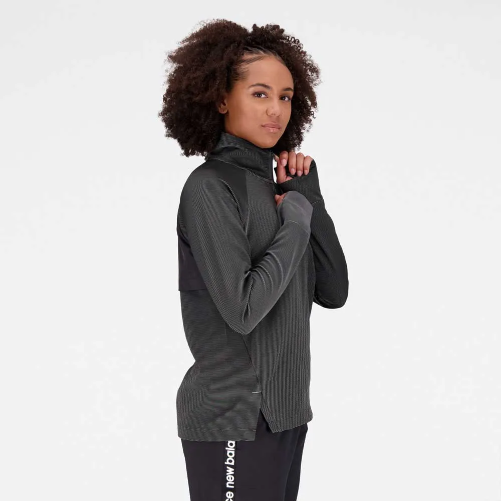New Balance Q Speed Shift Tröja Med Halv Dragkedja female New Balance Q Speed Shift Tröja Med Halv Dragkedja female