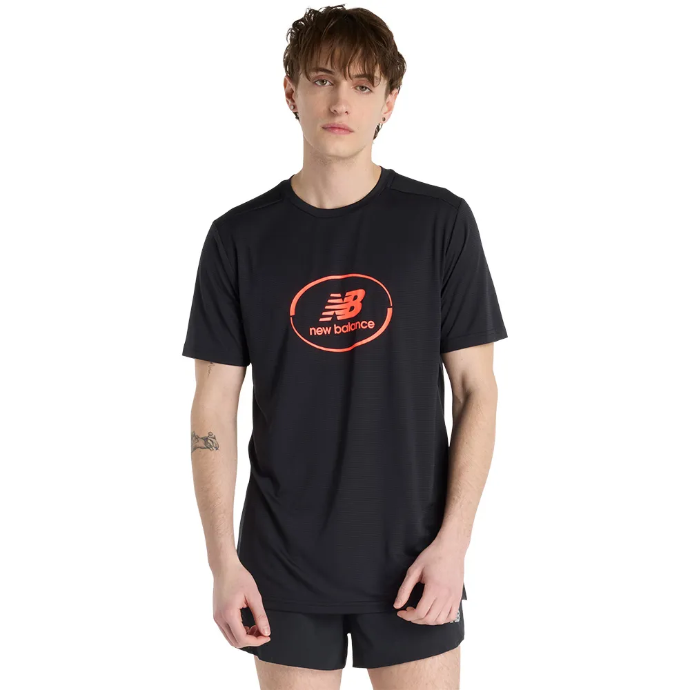 New Balance Se Gr Run T-shirt Med Korta ärmar male New Balance Se Gr Run T-shirt Med Korta ärmar male