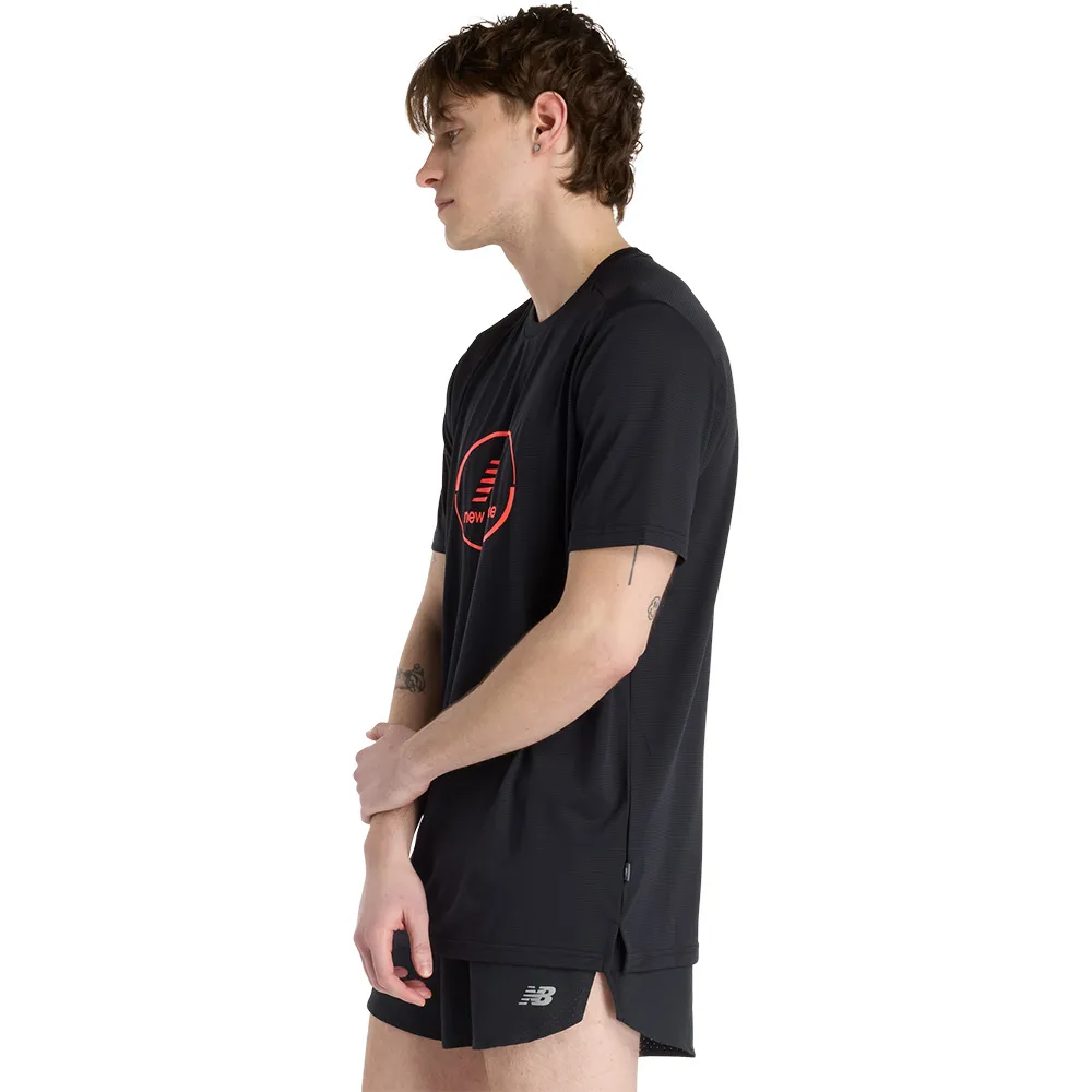 New Balance Se Gr Run T-shirt Med Korta ärmar male New Balance Se Gr Run T-shirt Med Korta ärmar male