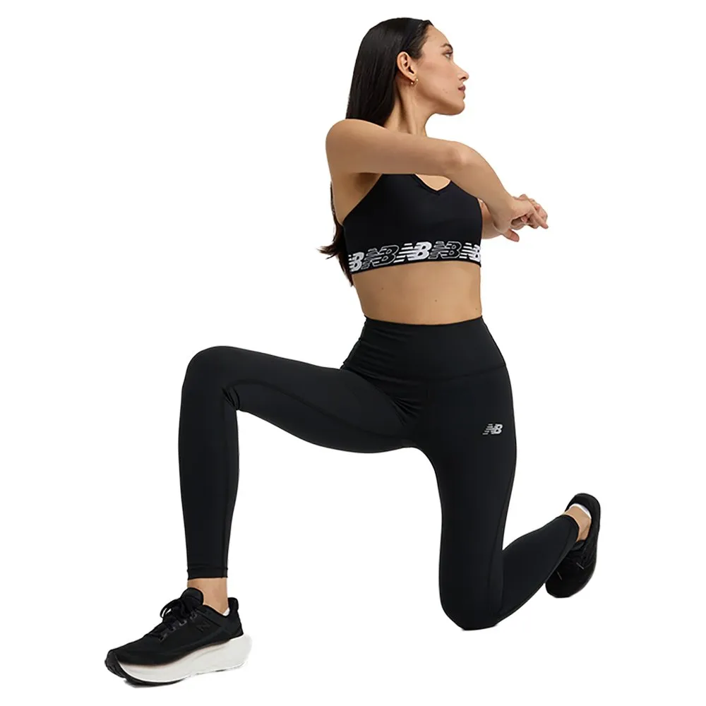 New Balance Sleek 27´´ Leggings Med Hög Midja female