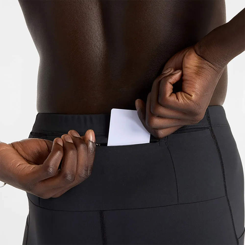 New Balance Sleek Pocket 9´´ Korta Leggings male, Black 001
