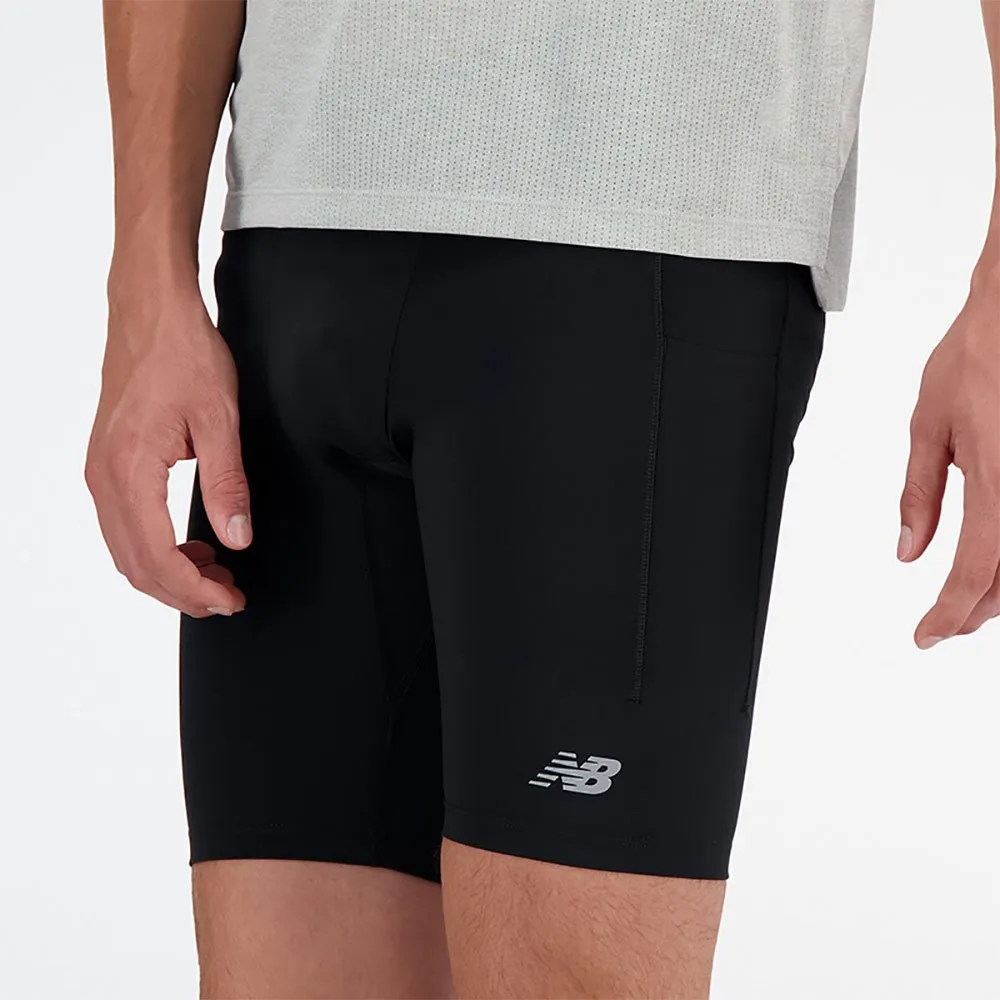 New Balance Sleek Pocket Half 9´´ Korta Leggings male New Balance Sleek Pocket Half 9´´ Korta Leggings male