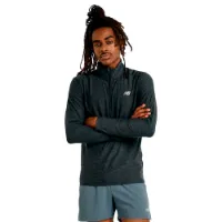 New Balance Space Dye Halv Dragkedja Långärmad T-shirt male New Balance Space Dye Halv Dragkedja Långärmad T-shirt male
