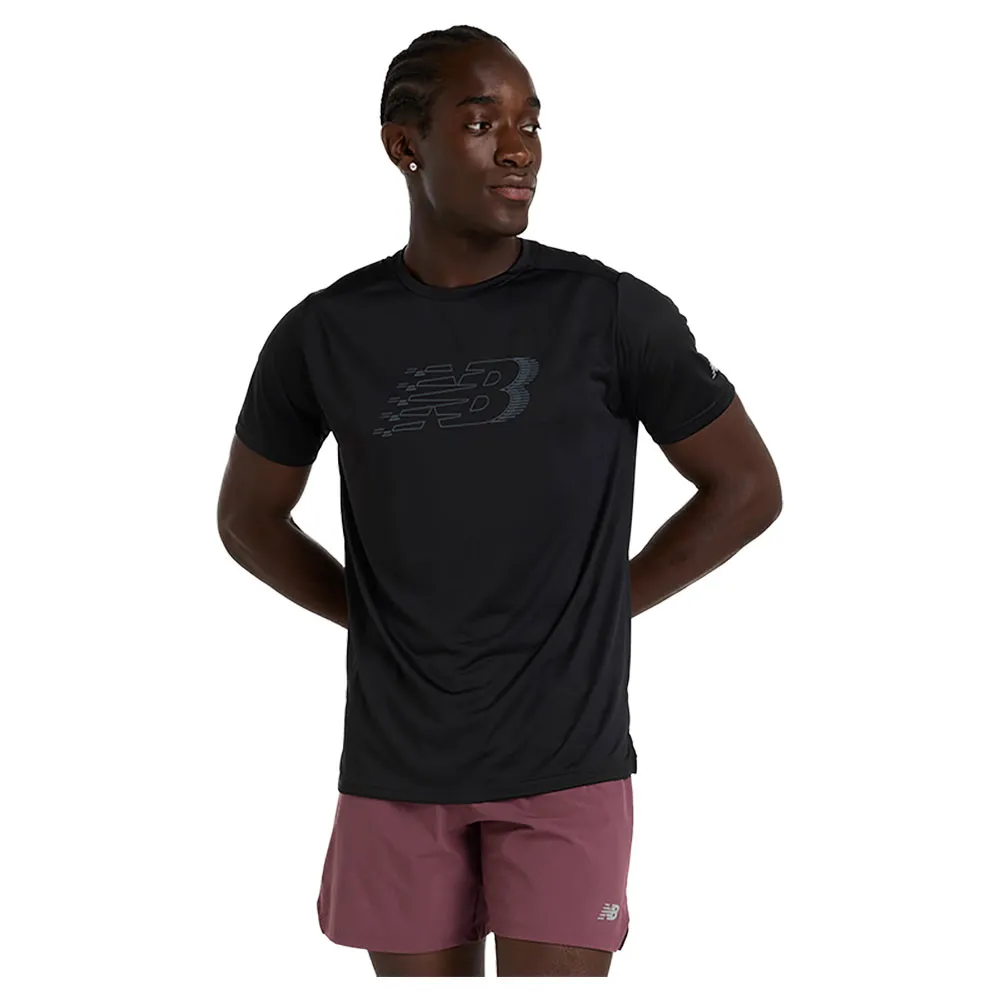 New Balance Sport Essentials Printed T-shirt Med Korta ärmar male