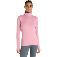 New Balance Sport Essentials Space Dye Halv Dragkedja Långärmad T-shirt female