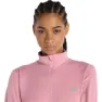 New Balance Sport Essentials Space Dye Halv Dragkedja Långärmad T-shirt female