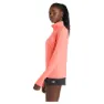 New Balance Sport Essentials Space Dye T-shirt Med Lång ärm female, Drift red 686