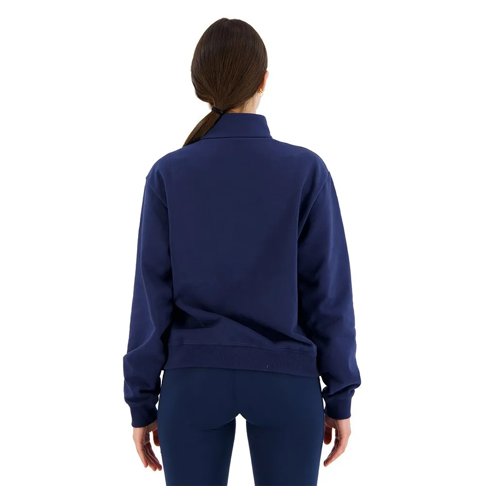 New Balance Sportswear´s Greatest Hits Halv Dragkedja Långärmad T-shirt female, Nb navy