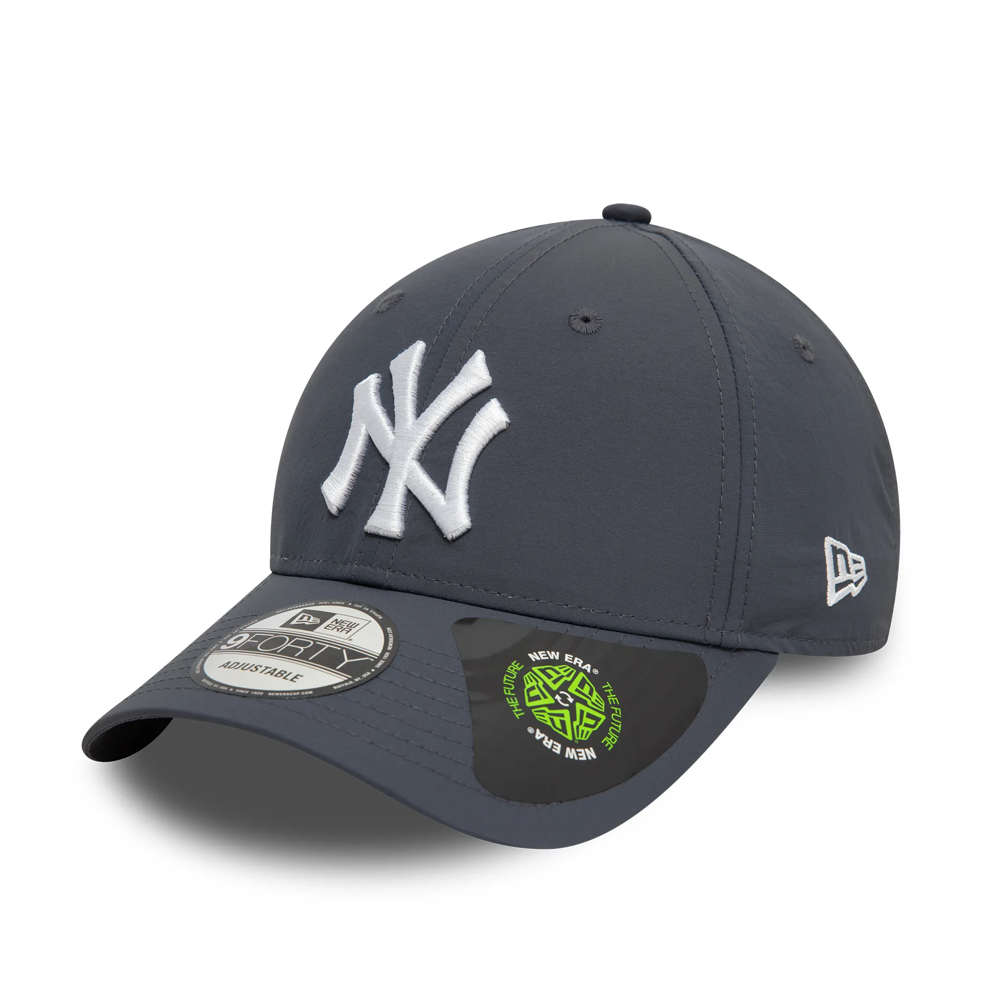 new era Men's Recycled 9forty New York Yankees, Gray/White new era Men's Recycled 9forty New York Yankees, Gray/White