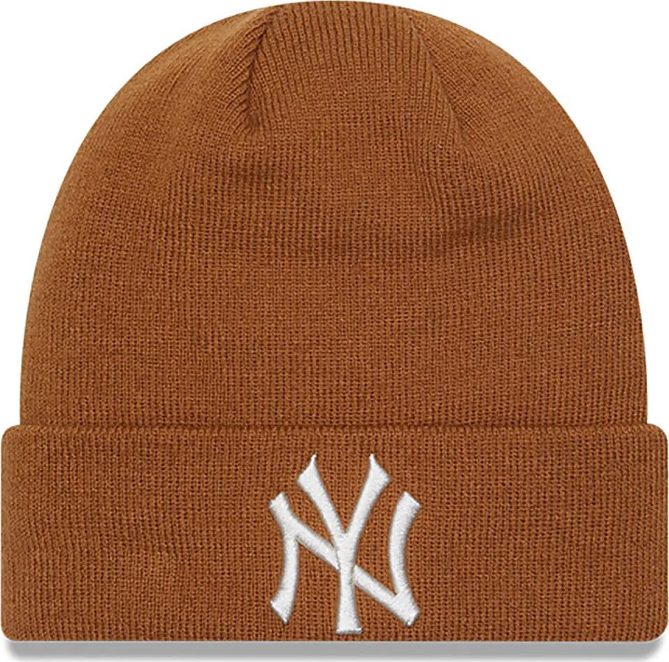 new era New York Yankees League Essential Cuff Knit Beanie Hat new era New York Yankees League Essential Cuff Knit Beanie Hat