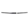 New Ultimate Evo Flatbar 8º Styre, Gloss black / white, 31.8mm, 700mm