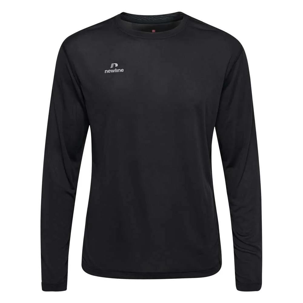 Newline Beat T-shirt Med Lång ärm male, Black