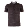 Newwood Joss Kortärmad Polotröja, Dark grey