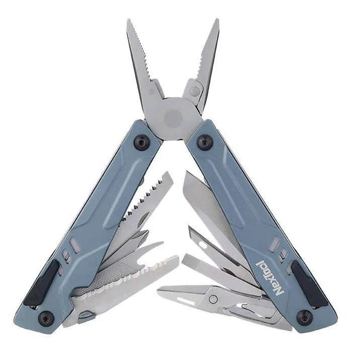 Nextool Ne20045 15 In 1 + Bit Set Multiverktyg, Blue, One Size