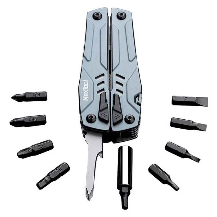 Nextool Ne20045 15 In 1 + Bit Set Multiverktyg, Blue, One Size