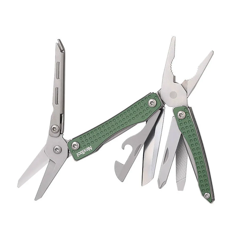 Nextool Ne20050 10 In 1 Multiverktyg, Green, One Size