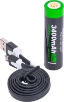 NexTorch Laddningsbart Batteri Komplett Laddare NexTorch Laddningsbart Batteri Komplett Laddare