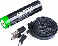 NexTorch Laddningsbart Med Inbyggd Usb-Laddport Inkl Laddkabel NexTorch Laddningsbart Med Inbyggd Usb-Laddport Inkl Laddkabel