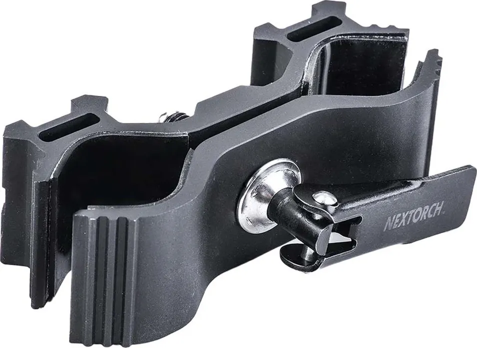 NexTorch Quick Release Flashlight Mount, Black, One Size