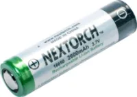 NexTorch Uppladdningsbart batteri 18650 NexTorch Uppladdningsbart batteri 18650