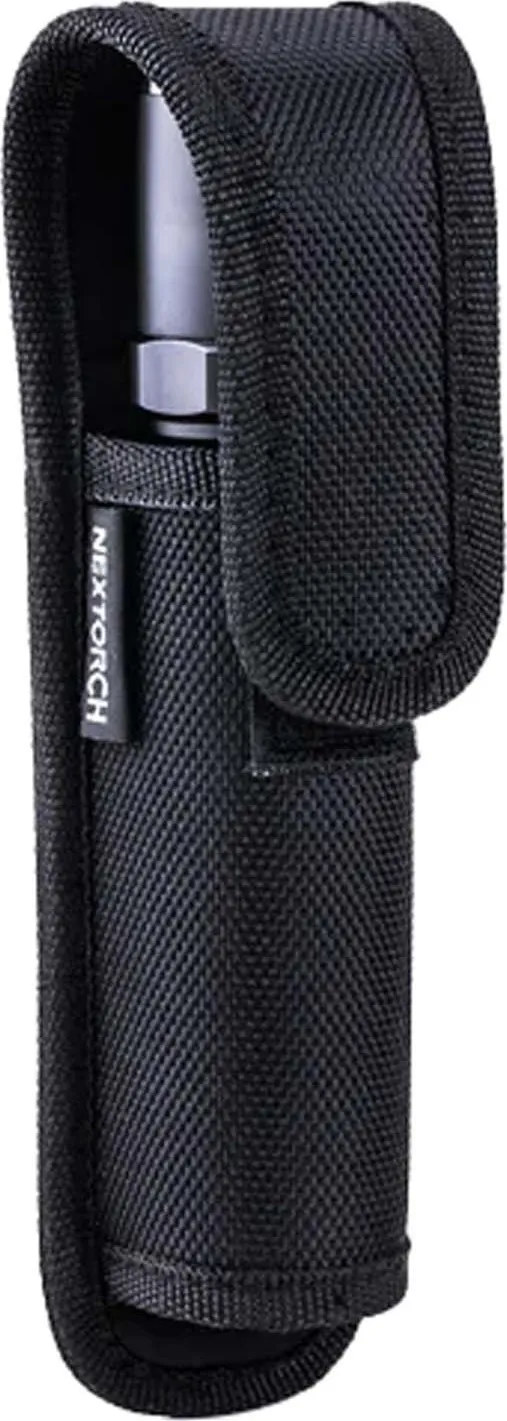 NexTorch V10 Nylon Flashlight Holder, Black, One Size NexTorch V10 Nylon Flashlight Holder, Black, One Size