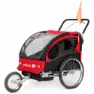 Nfun Ncab Cykelkärra, Red / black, Max 40kg