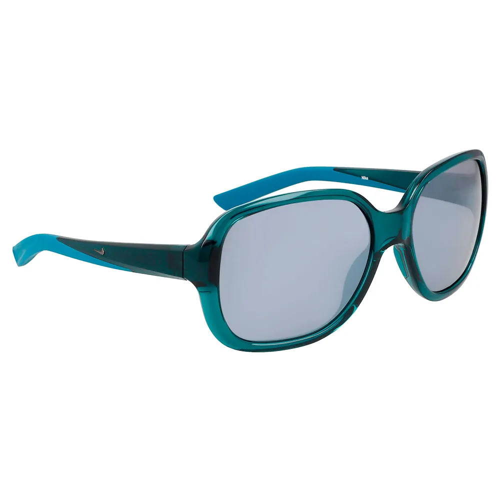 Nike Audacious S Fd1883 Solglasögon, Mineral teal, Silver Flash/CAT3