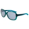 Nike Audacious S Fd1883 Solglasögon, Mineral teal, Silver Flash/CAT3