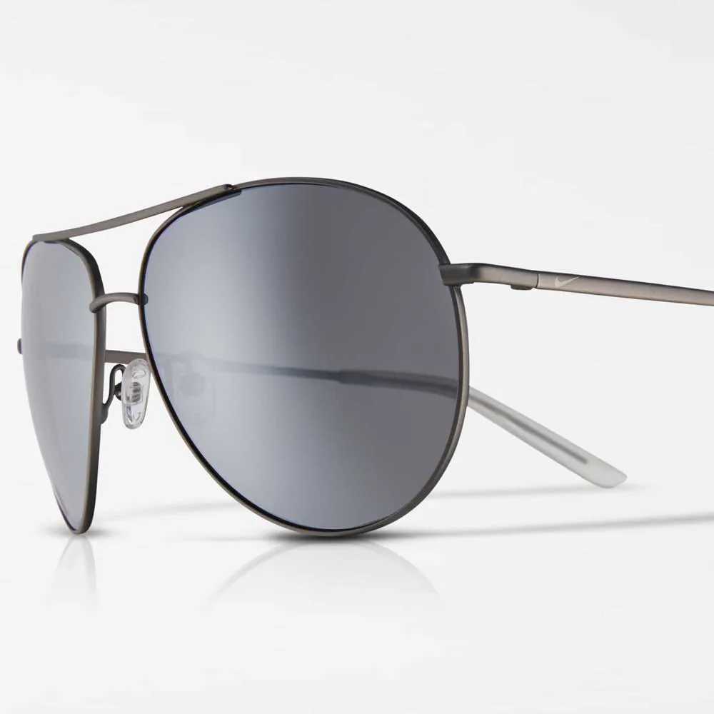 Nike Chance Solglasögon, Satin gunmetal / grey / silver flash, Gunmetal/CAT3
