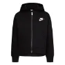 Nike Club Fleece High Low Sweatshirt Med Dragkedja