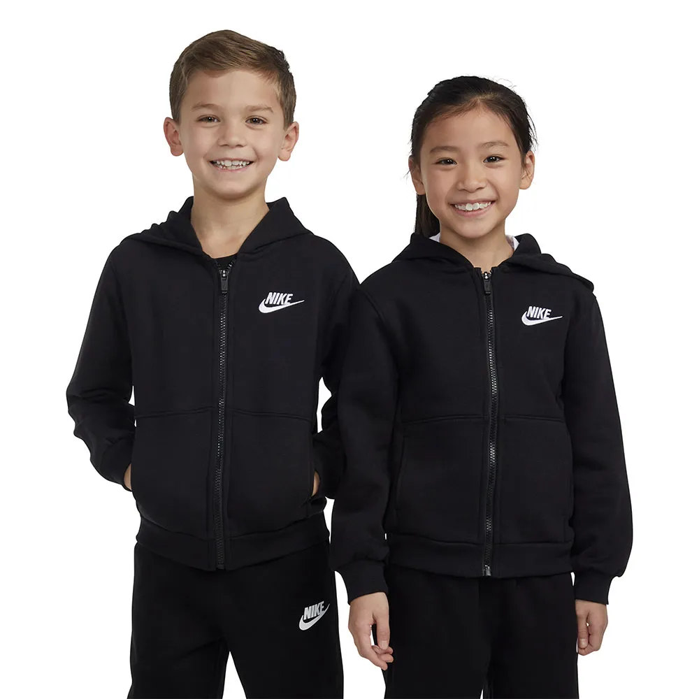 Nike Club Fleece Lbr Sweatshirt Med Dragkedja