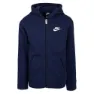 Nike Club Fleece Sweatshirt Med Dragkedja, Midnight navy, 3-4Y