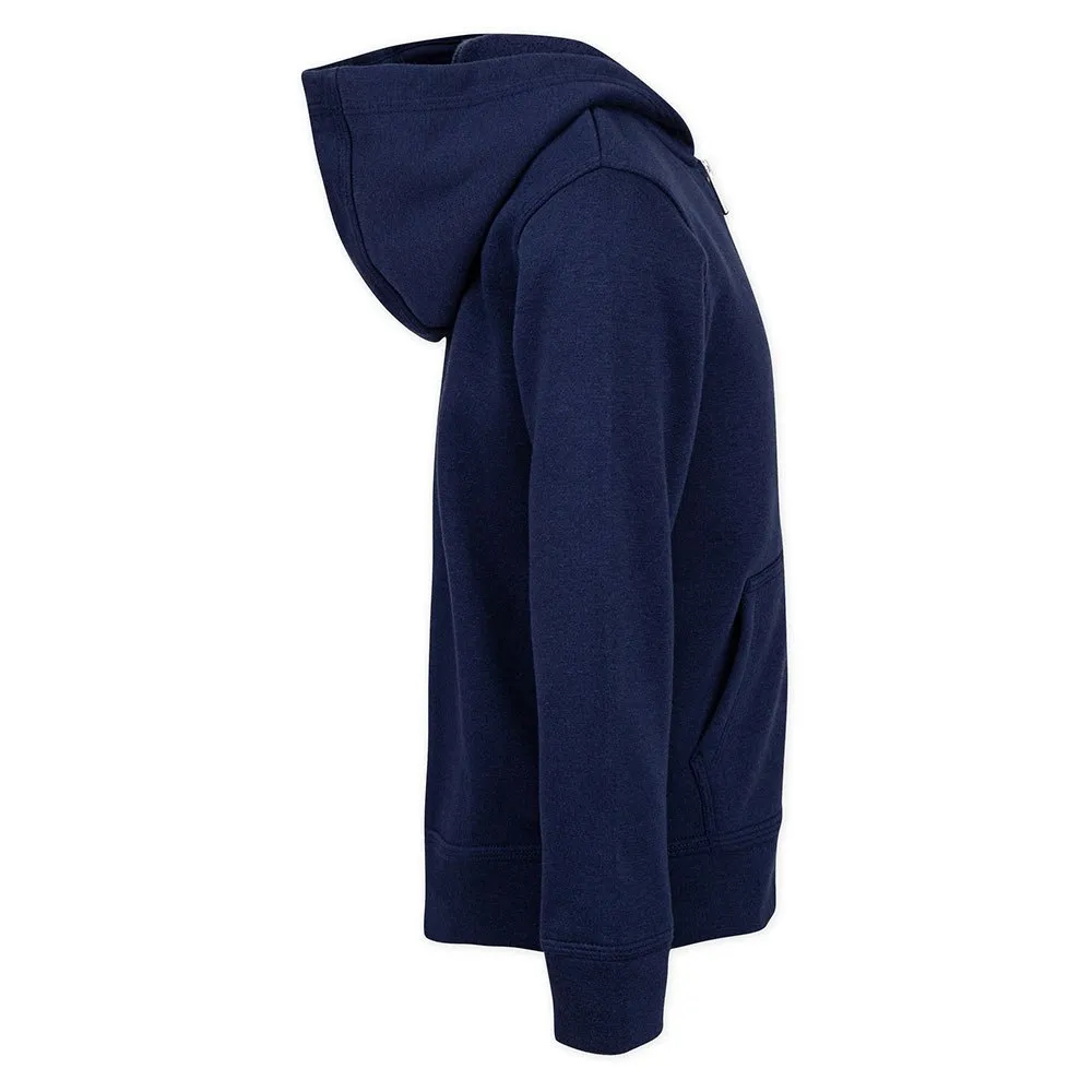 Nike Club Fleece Sweatshirt Med Dragkedja, Midnight navy, 3-4Y